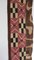 Afrikanischer karierter Mid-Century Textil Wandbehang 4