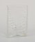 Modernist Art Glass Vases with Bubble Relief from Fåglavik, Sweden, 1970s, Set of 2 5