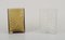 Modernist Art Glass Vases with Bubble Relief from Fåglavik, Sweden, 1970s, Set of 2 1