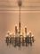 Italian Chandelier by Sciolari, 1970s, Image 3