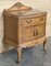 Early 20th Italian Bedside Tables in Light Oak with Two Doors, 1920, Set of 2 4