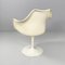 American Space Age Tulip Chairs in White Plastic and Metal by Eero Saarinen for Knoll, 1970s, Set of 2 4
