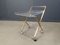 Brass and Acrylic Glass Serving Trolley, 1970s, Image 7