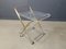 Brass and Acrylic Glass Serving Trolley, 1970s, Image 1