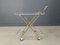 Brass and Acrylic Glass Serving Trolley, 1970s, Image 10