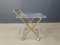 Brass and Acrylic Glass Serving Trolley, 1970s, Image 4