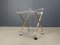 Brass and Acrylic Glass Serving Trolley, 1970s, Image 5