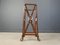Iron and Faux Leather Side Table in the style of Jacques Adnet, 1970s, Image 7