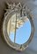 Rococo French Round Gilted & White Bronze Wall Mirror, 1890 3