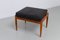 Dänischer Teak Hocker mit Papiermesser von Kai Kristiansen für Magnus Olesen, 1960er 4