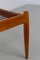 Dänischer Teak Hocker mit Papiermesser von Kai Kristiansen für Magnus Olesen, 1960er 11