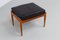 Dänischer Teak Hocker mit Papiermesser von Kai Kristiansen für Magnus Olesen, 1960er 14