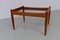 Dänischer Teak Hocker mit Papiermesser von Kai Kristiansen für Magnus Olesen, 1960er 12