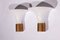 Mandarin Wall Lamps by Michael Bang for Holmegaard, 1980s, Set of 2 4