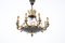 Brass Chandelier, France, 1940, Image 3