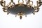 Brass Chandelier, France, 1940, Image 6