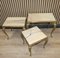 Hollywood Regency Nesting Tables in Marble, 1960s, Set of 3, Image 5