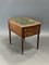 Antique Leather Bedside Table, Image 1