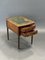 Antique Leather Bedside Table, Image 2