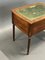 Antique Leather Bedside Table, Image 6