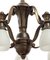 Czech Brass Chandelier attributed to Pavel Janák, 1920s, Image 3