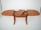 Dänischer Mid-Century Esstisch aus Teak von Glostrup, 1970er 2