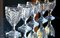 19th Century Charles X Aumale Model Water Glasses in Translucent Crystal from Baccarat, 1880, Set of 12, Image 2