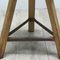 Vintage Industrial Wooden Stool, Image 2