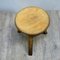 Vintage Industrial Wooden Stool 3