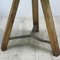 Industrieller Vintage Holzhocker 2