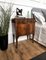 Mid-Century Modern Italian Rustic Wood Nightstands, 1950s, Set of 2 2