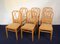 Light Ash Chairs, 1950s, Set of 6 4