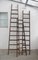 Escalera industrial de madera, años 50, Imagen 4