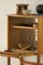 Moderner Dänischer Mid-Century Barschrank aus Eiche mit Grünem Glas, 1960er 17