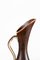 Metallic and Brown Glazed Ceramic Pitcher Vase by Gunnar Nylund for Rörstrand, Sweden, 1960s, Image 8