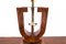 Mid-Century Art Deco Style Table Lamp, Poland, 1950s, Image 4