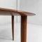 Dänischer Mid-Century Modern Runder Holz Couchtisch von Fritz Hansen, 1960er 7