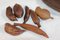 Wooden Fruits and Tray, Set of 8, Image 18