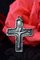 Modernist Pectoral Cross in Sterling Silver by Reyt, 1950s 1