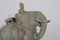 Siamese Celadon Elephant with Warriors, 1920s-1940s 9