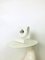 Vintage Curved Sheet Metal Table Lamp by Reggiani, Italy, 1970s 3