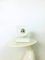 Vintage Curved Sheet Metal Table Lamp by Reggiani, Italy, 1970s 1