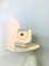 Vintage Curved Sheet Metal Table Lamp by Reggiani, Italy, 1970s, Image 7