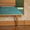 Cristal Art Blue Floor Mirror, 1950s 5
