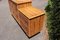 Rattan and Ceramic Sideboard by Audoux-Minnet, France, 1950, Image 5