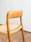 Set of Mid-Century Modern Danish Model 75 Chairs in Oak by Niels O. Møller for J.L. Mollers Møbelfabrik, 1950s 9