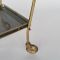 Brass and Metal Serving Trolley, 1950s 5