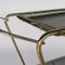 Brass and Metal Serving Trolley, 1950s 6