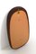 Mid-Century Modern Teak Wall Mirror with Crystal Glass by Glas & Trä, Sweden, 1950s, Image 15