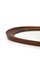 Mid-Century Modern Teak Wall Mirror with Crystal Glass by Glas & Trä, Sweden, 1950s, Image 14